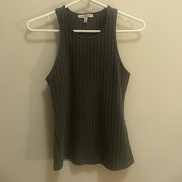 Express Ribbed Racerback Tank - M - Picture 3 of 5